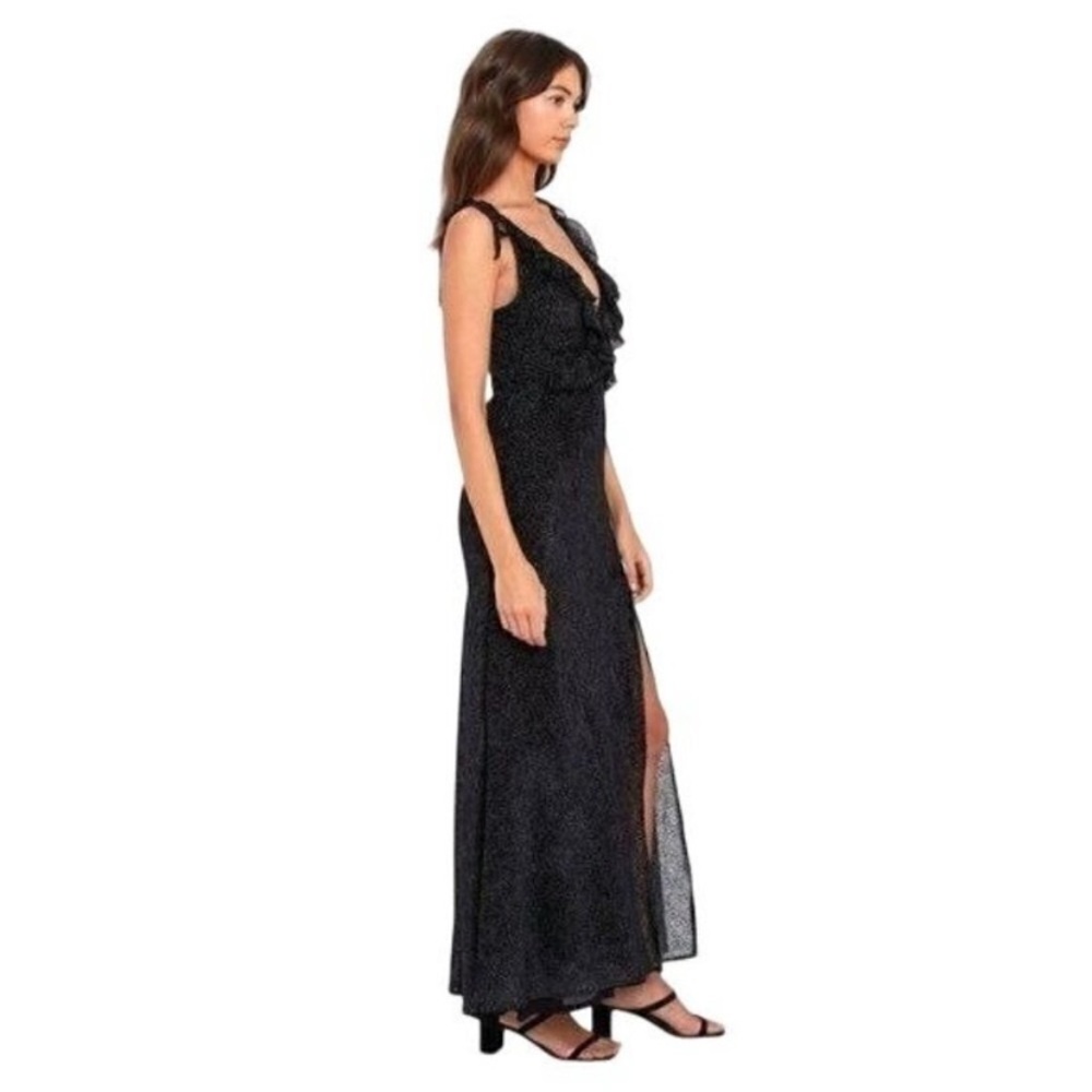 $298 NWOT revolve x ElleJay Sonja front slit maxi dress XS - Picture 3 of 11